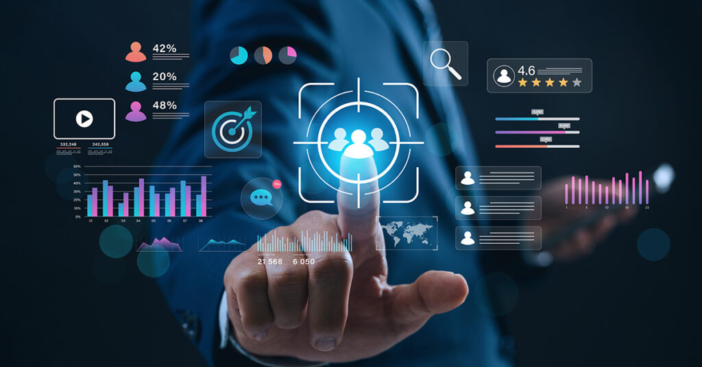 Data-driven marketing strategies to target audiences and improve engagement.